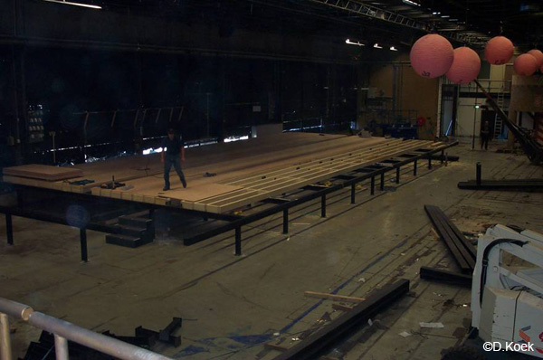 bouw toneel Wentink Events